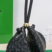 Bottega Veneta Medium Turn Pouch Black 40x24x1cm - 3