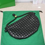 Bottega Veneta Medium Turn Pouch Black 40x24x1cm - 6