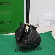 Bottega Veneta Small Turn Pouch Black 29x3x19cm - 5