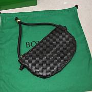 Bottega Veneta Small Turn Pouch Black 29x3x19cm - 2