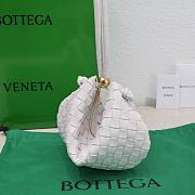 Bottega Veneta Small Turn Pouch White 29x3x19cm - 4