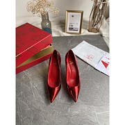 Christian Louboutin Kate Patent Red Sole High heel Pump 10cm - 2