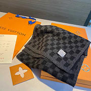 Louis Vuitton LV Néo Petit Damier Scarf Nathracite 180x35cm - 5