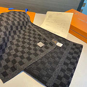 Louis Vuitton LV Néo Petit Damier Scarf Nathracite 180x35cm - 2