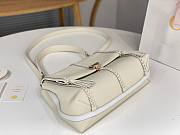 Chloe Penelope Medium Soft Shoulder Bag White 35x24x13cm - 4