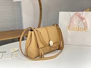 Chloe Penelope Medium Soft Shoulder Bag Beige 35x24x13cm - 6