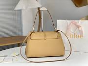 Chloe Penelope Medium Soft Shoulder Bag Beige 35x24x13cm - 4