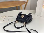 Chloe Penelope Small Soft Shoulder Bag Black 22x14x9cm - 4