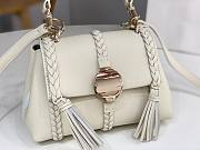 Chloe Penelope Small Soft Shoulder Bag White 22x14x9cm - 2