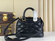 Louis Vuitton LV Alma Black BB 23.5 x 17.5 x 11.5 cm - 5