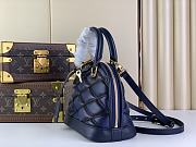 Louis Vuitton LV Alma Navy Blue BB 23.5 x 17.5 x 11.5 cm - 6