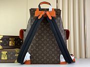 Louis Vuitton LV Backpack Christopher MM Monogram Orange 38 x 44 x 21 cm - 3