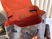 Louis Vuitton LV Backpack Christopher MM Monogram Orange 38 x 44 x 21 cm - 6