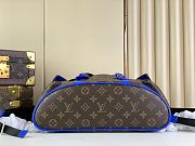 Louis Vuitton LV Backpack Christopher MM Monogram Blue 38 x 44 x 21 cm - 3