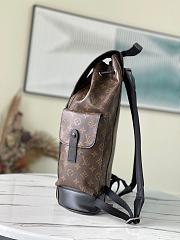 Louis Vuitton LV Backpack Christopher MM Monogram Black 38 x 44 x 21 cm - 3