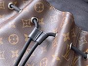 Louis Vuitton LV Backpack Christopher MM Monogram Black 38 x 44 x 21 cm - 5