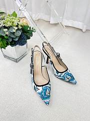 Dior J'adior Slingback Pump Pastel Midnight Blue - 5