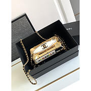 Chanel Mini Van Style Hard Dinner Bag 16x9x8cm - 6