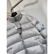 Dior Grey Unisex Down Jacket - 5