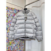 Dior Grey Unisex Down Jacket - 3