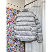 Dior Grey Unisex Down Jacket - 2