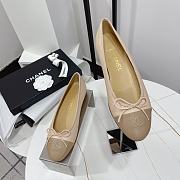 Chanel Flat Ballerina Beige - 4