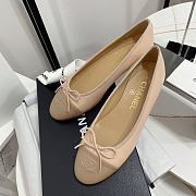 Chanel Flat Ballerina Beige - 2