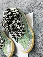 Lanvin Curb Sneaker Green - 3