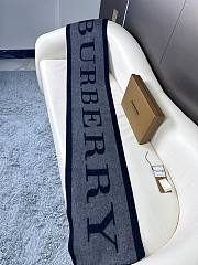 Burberry Navy Blue Scarf - 2