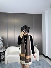 Hermes Brown Scarf - 5