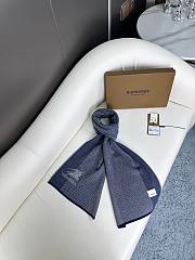 Burberry Blue Scarf 180x30cm - 2