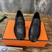 Hermes Black Loafer - 1