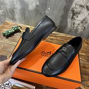 Hermes Black Loafer - 4