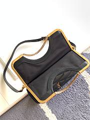 YSL Black 87 Leather Clutch Bag 26x26.5x5cm - 4