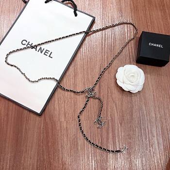 Chanel Black Belt Chain