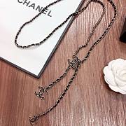 Chanel Black Belt Chain - 2