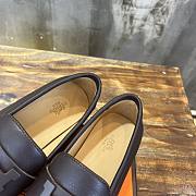 Hermes Black Brown Loafer - 5