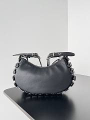 Balenciaga Le Cagole XS Shoulder Bag Black Buckles 25.9x16x9.9cm - 3