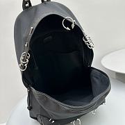 Balenciaga Explorer Backpack Black Piercings 34.7x47x20cm - 6