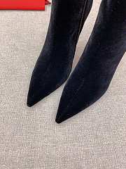 Christian Louboutin Lipbooty Ankle Boots Black 10cm - 4