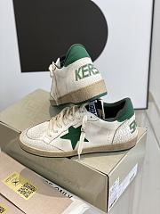 Golden Goose Deluxe Superstar White Green - 5