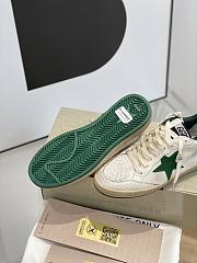 Golden Goose Deluxe Superstar White Green - 3