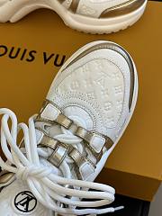 Louis Vuitton LV Archlight Sneaker White Gold - 2