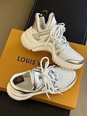 Louis Vuitton LV Archlight Sneaker White Silver - 4