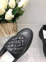 Chanel Mocasines Black Loafers 02 - 5