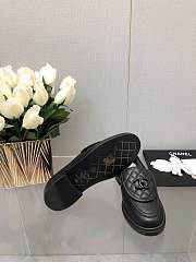 Chanel Mocasines Black Loafers 02 - 4