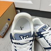 Louis Vuitton LV Trainer Navy Blue Sneaker - 5