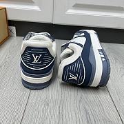 Louis Vuitton LV Trainer Navy Blue Sneaker - 2