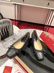 Christian Louboutin Black Ballet Flat - 1