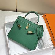 Hermes Kelly Green Togo Gold Hardware Bag 28cm - 4